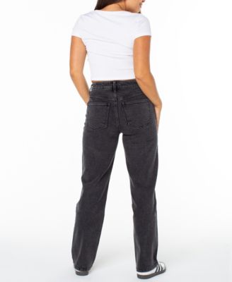 Juniors' Skater Straight Leg Jeans