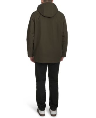 Men's Field Parka with Plaid Lining Jacket