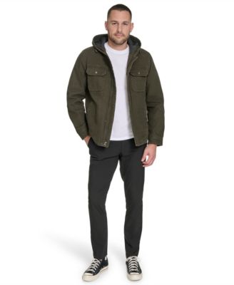 Men's Cotton Canvas Hood Jacket