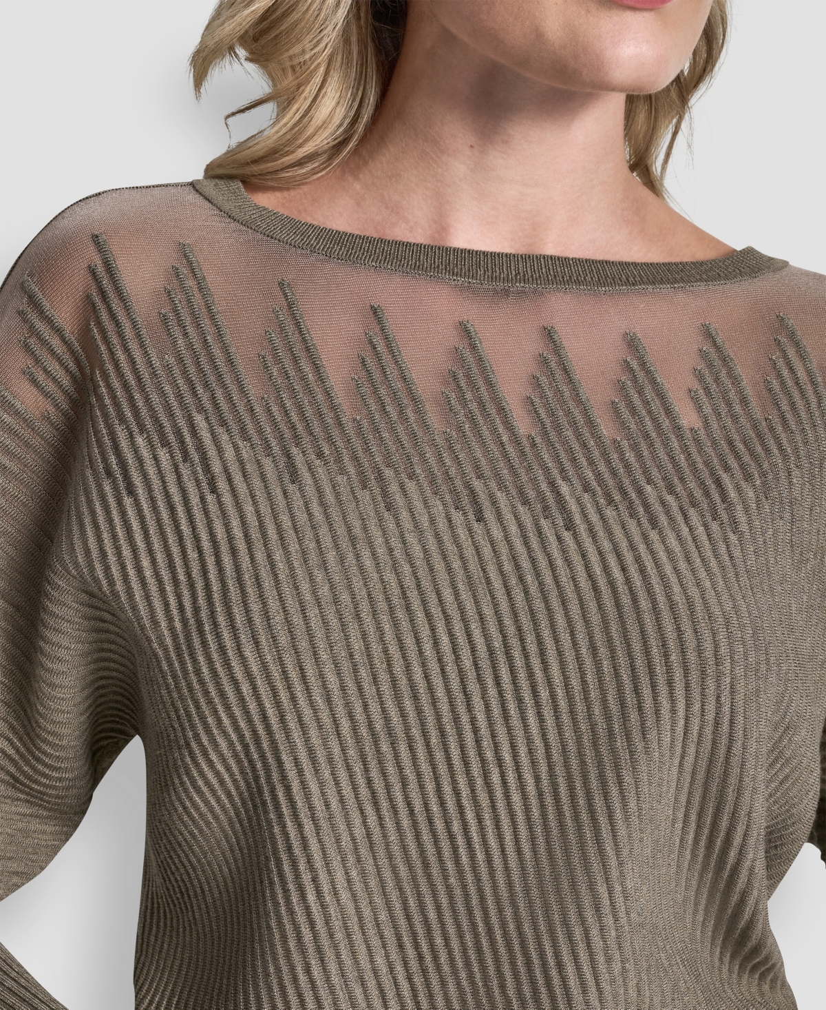 Dkny Women's Ribbed Knit Top