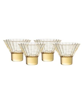 Mahalo Martini Glasses, Set of 4