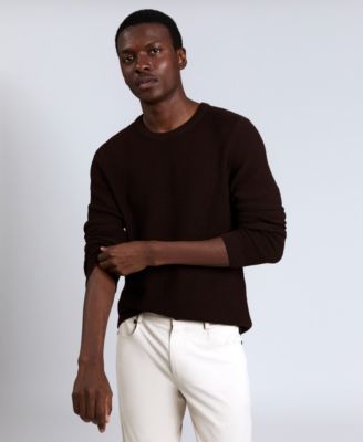 Men's Popcorn Crewneck Sweater