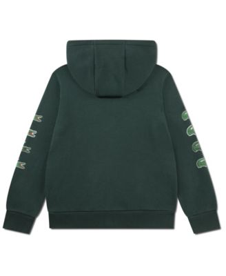 Boys' 8-20 Graphic Logo Print Full-Zip Hoodie