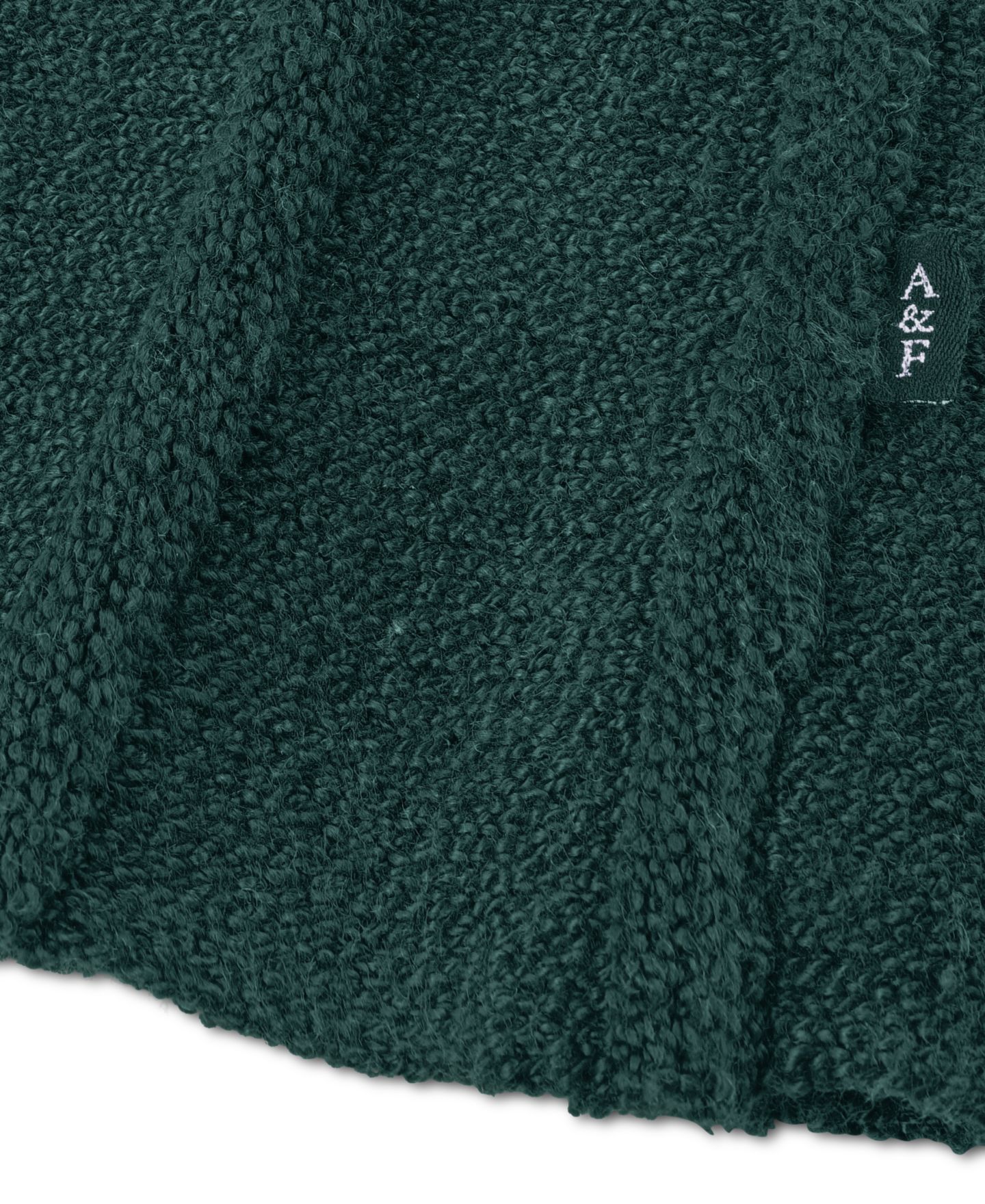 Юбка abercrombie kids Pleated Sweater Skirt для девочек, цвет: Тёмно-зелёный — фото 3
