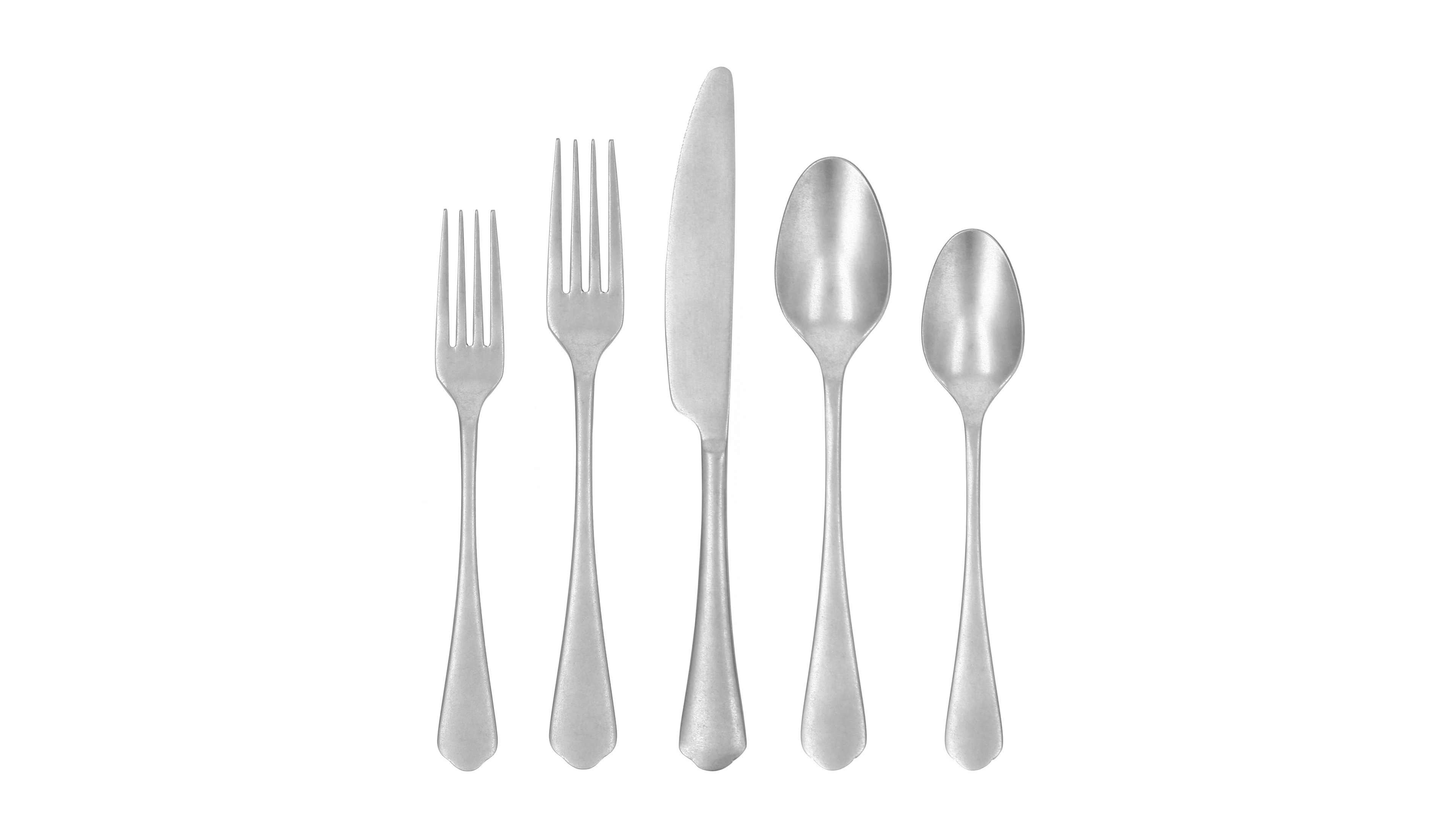 Fortessa Ellsie Antiqued 20-Piece Flatware Set, Service for 4