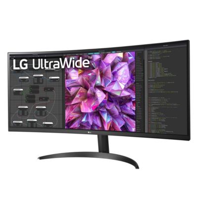 34WQ60C-B 34" 21:9 UltraWide QHD Curved IPS LCD HDR Monitor