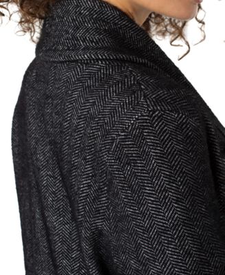 Women's Long Sleeve Open Front Shawl Coatigan