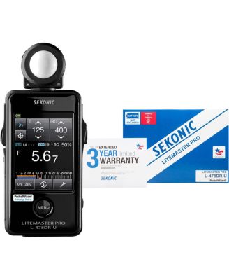 LiteMaster Pro L-478DR-U Light Meter for PocketWizard System