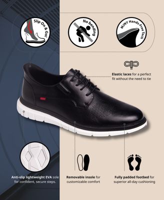 Men's Edward Street Hands-Free Slip On Technology Perforated Oxfords