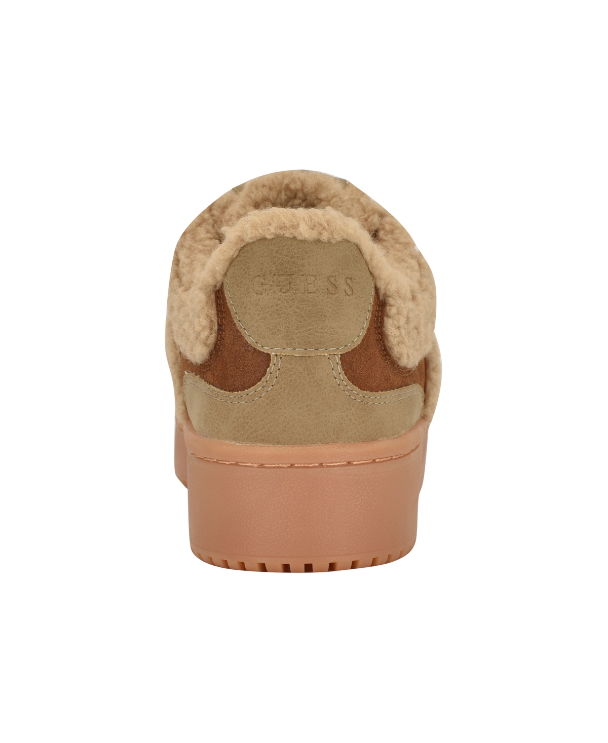 Guess Women's Miram Platform Lace-up Court Sneakers In Brown