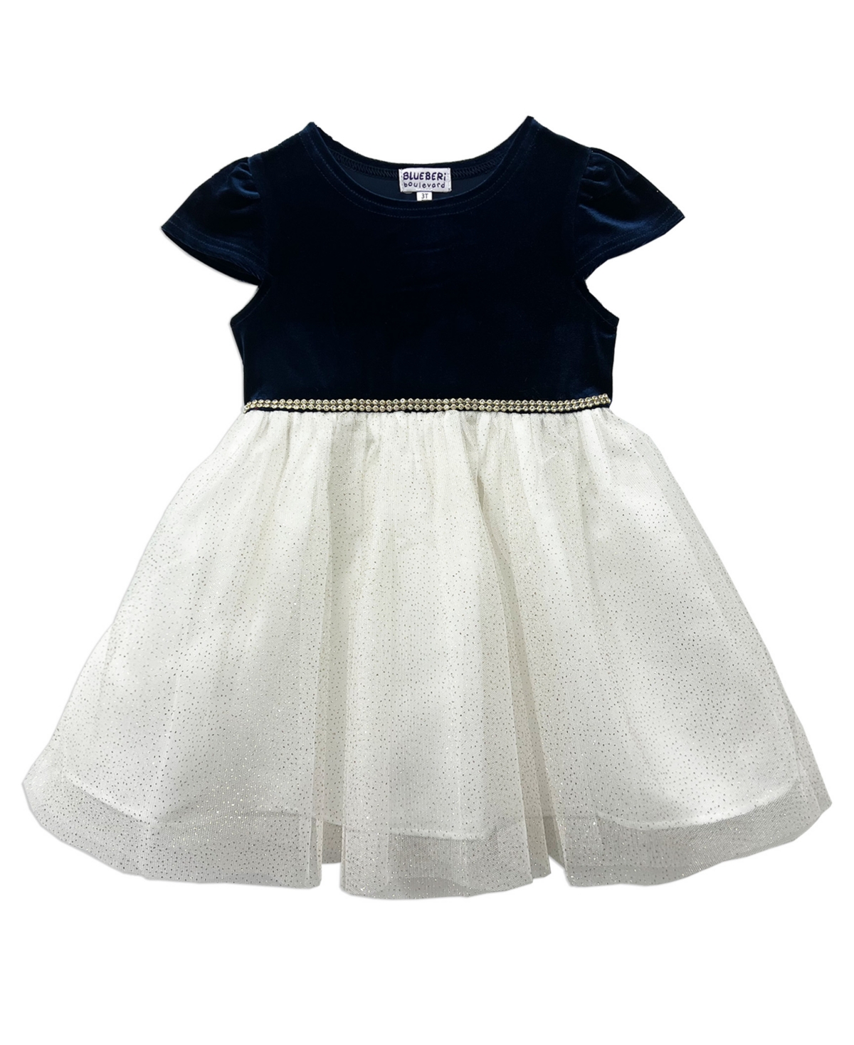 Blueberi Boulevard Girls 2T-6X 2-Piece Swing Coat and Dress Set