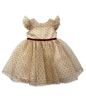 Blueberi Boulevard - Girls 2T-6X Embellished Short-Sleeve Dress