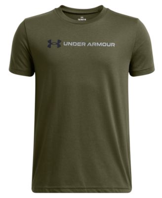 Under Armour - Big Boys Logo Wordmark Graphic T-Shirt