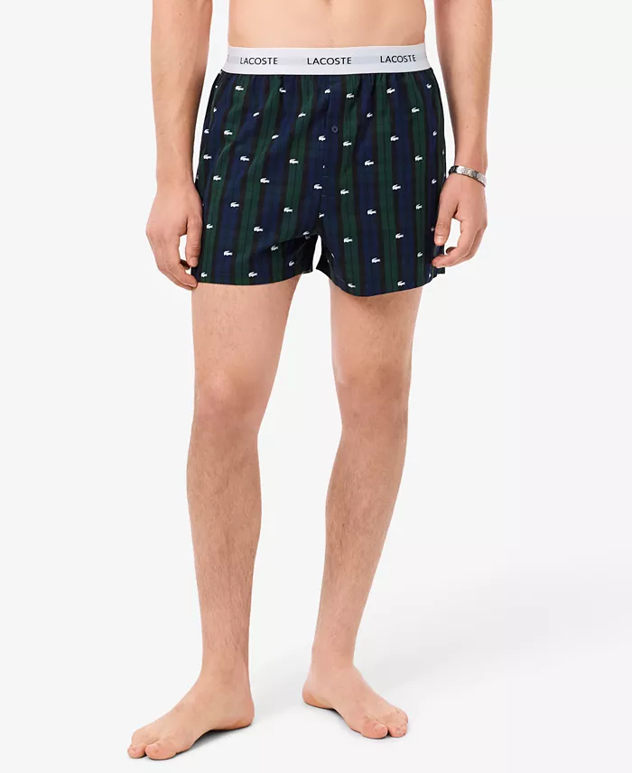 Men's 3-Pack Regular-Fit Woven Boxer Set - thumbnail 2