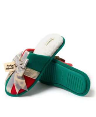 Men's Unisex Novelty Holiday Christmas Scuff Slipper