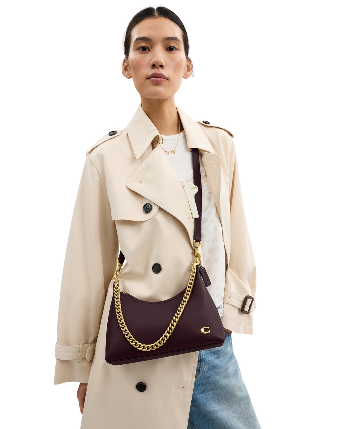 Coach Juliet Small Leather Shoulder Bag