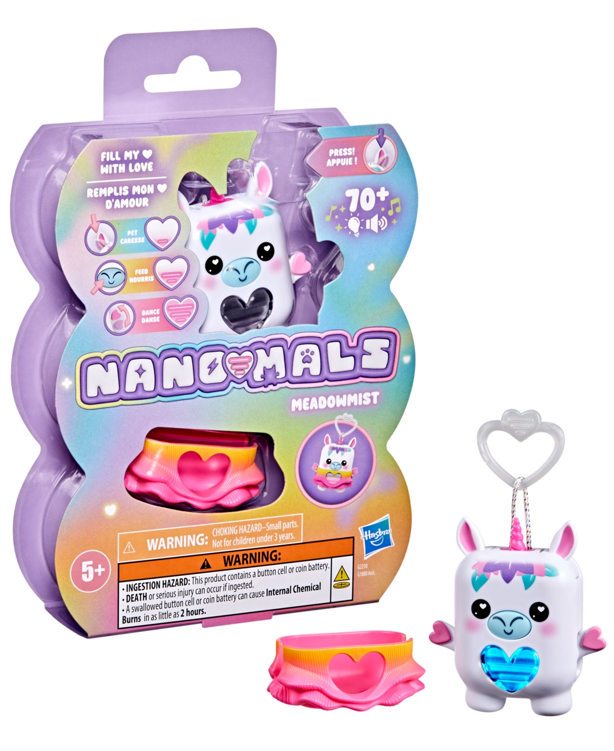Nano-Mals Hasbro Meadowmist The Unicorn Electronic Pet Toy