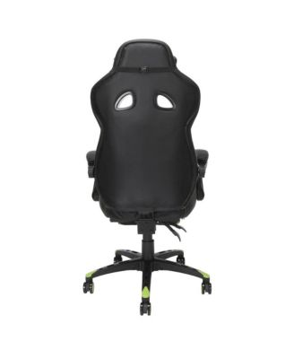 Gaming Chairs For Adults With Headrest Pillow - Green
