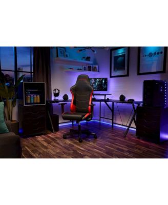 Racing Style High Back PC Computer Desk Office Chair - Red