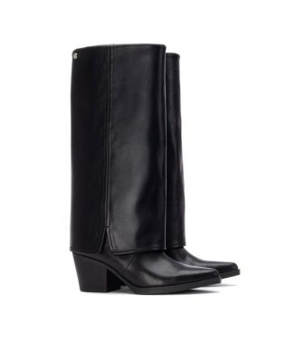 Women's Foldover Italian Western Boots By XTI