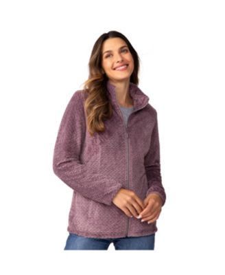 Women's Cable Braided Butter Pile Jacket