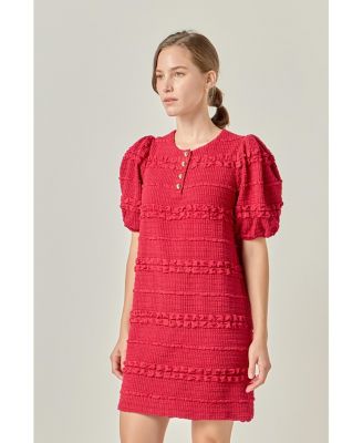 Women's Smocked Mini Dress