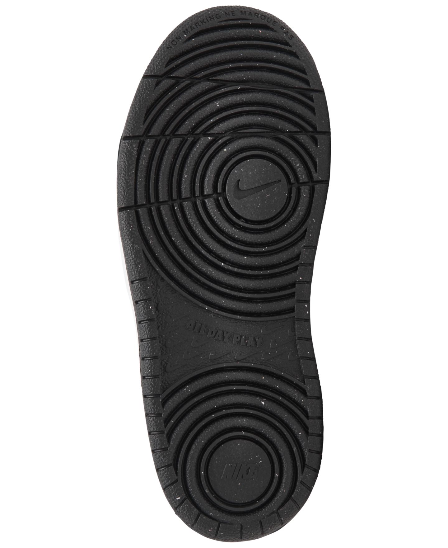Детские повседневные кроссовки Nike Court Borough Low Recraft, Finish Line, цвет: Белый / Чёрный — фото 6