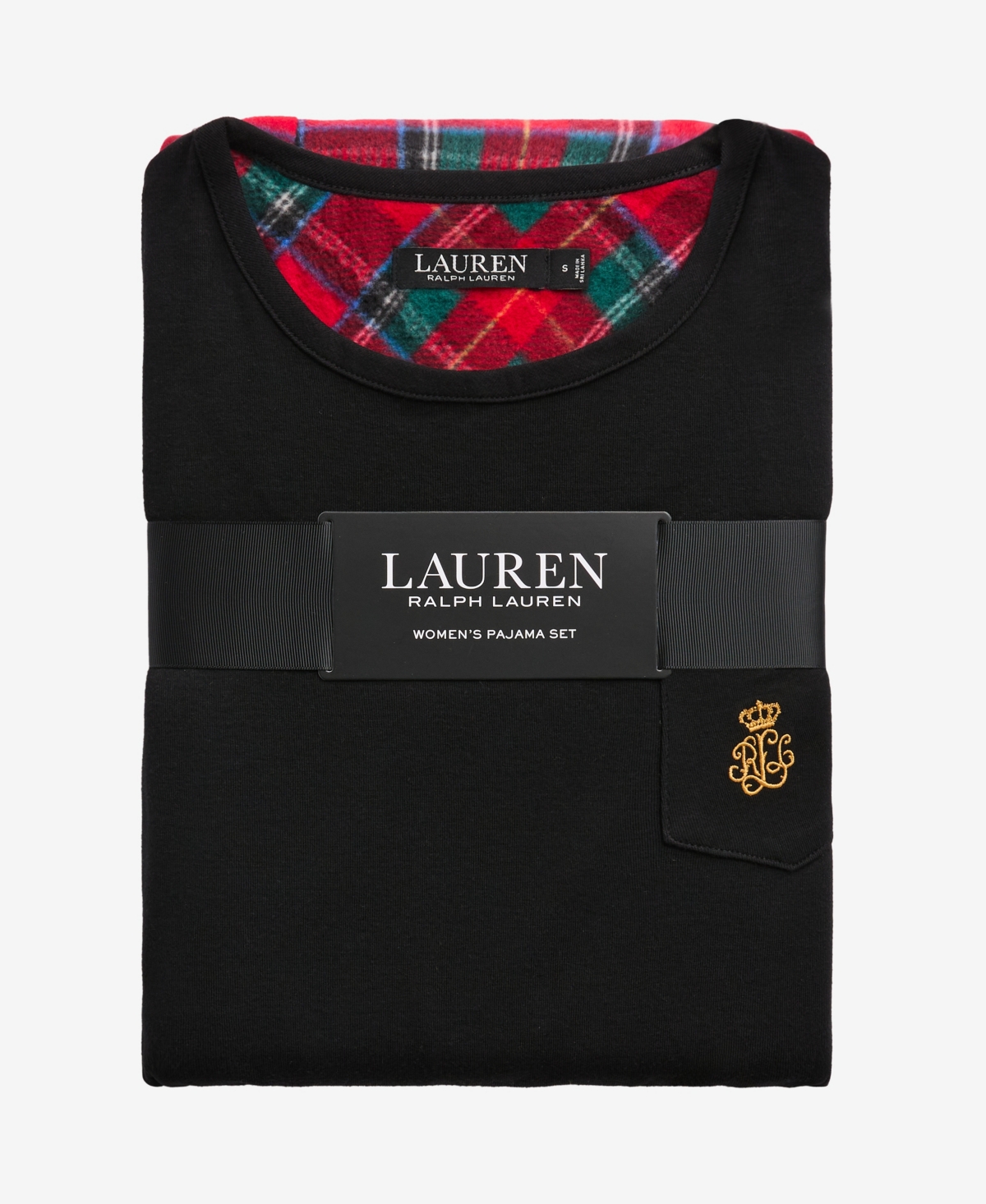 Ralph Lauren Women's Long Sleeve Pajama Set In Multi