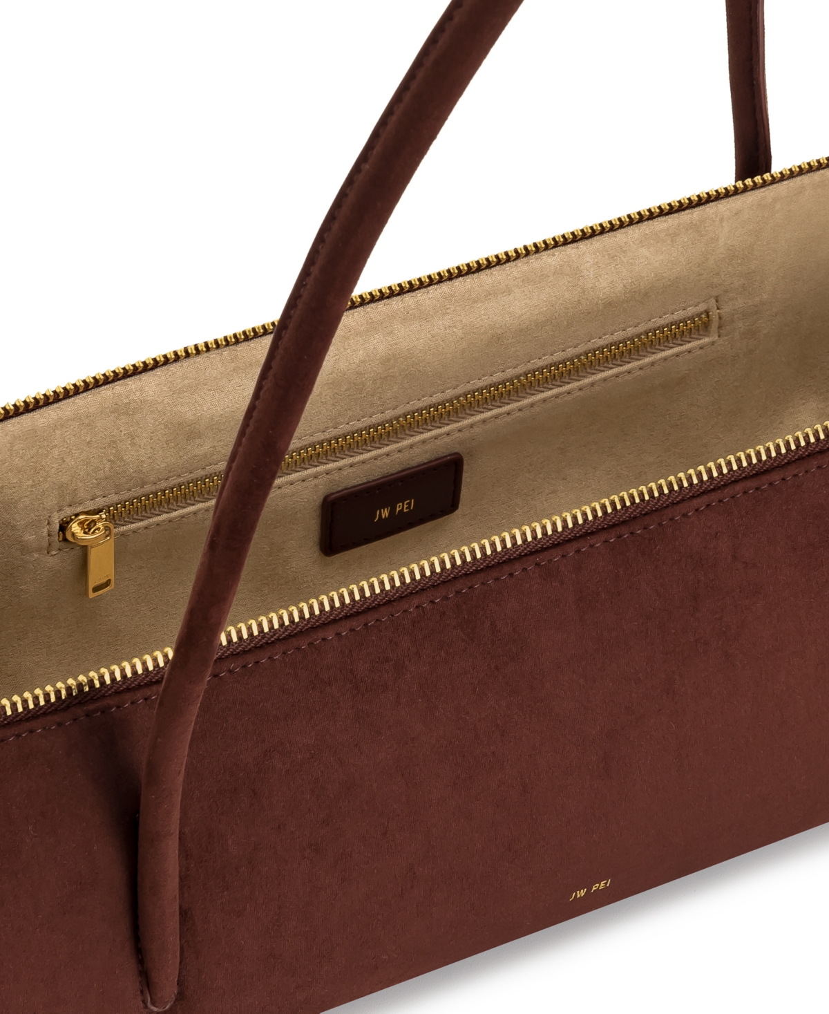 Jw Pei Nova Baguette Style Shoulder Bag In Brown