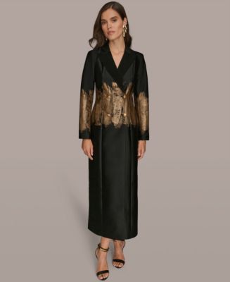 美品♡DKNY ブラック フォーマル スーツ DKNY ブラック ワンピーススーツ - メルカリ