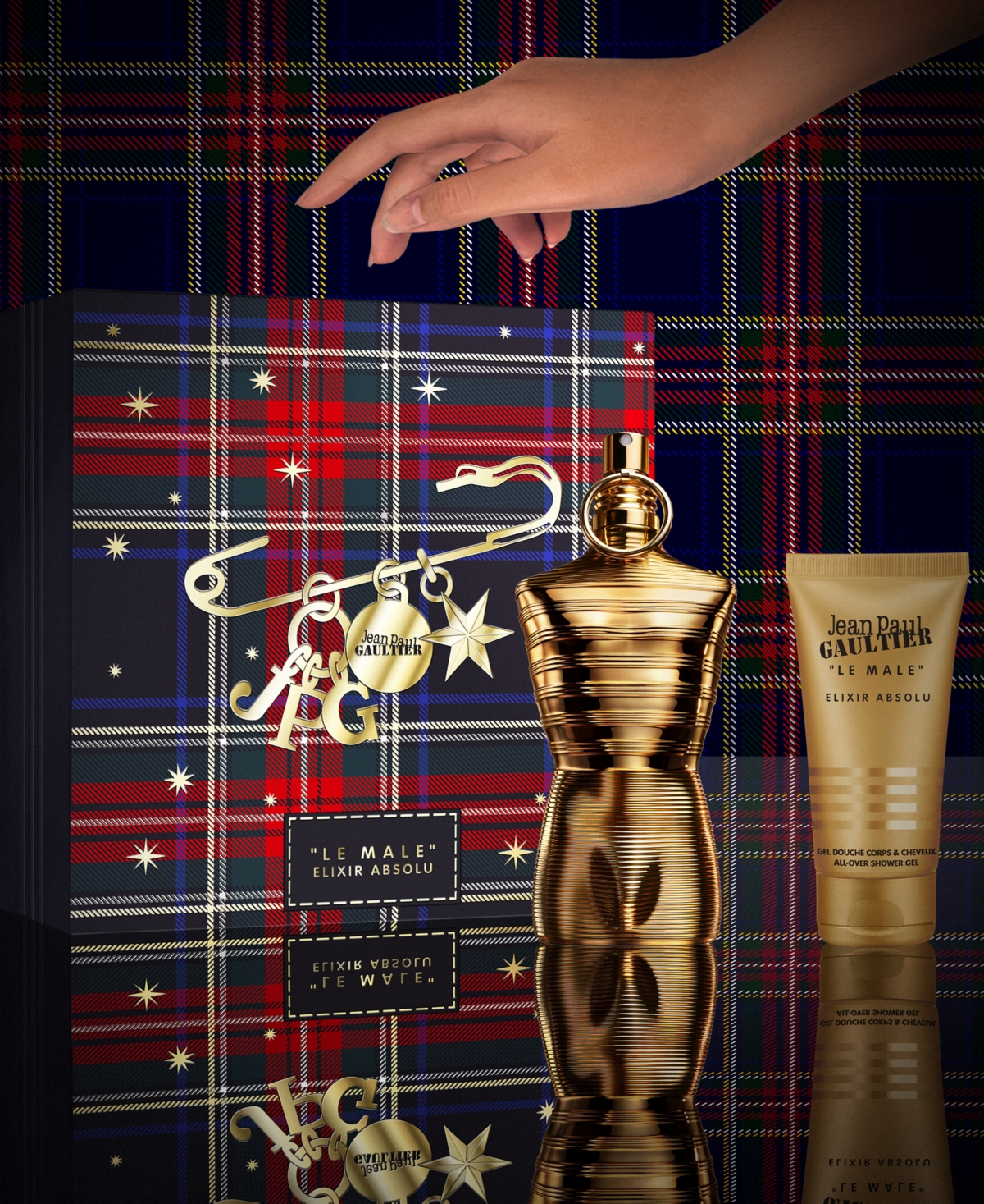 Jean Paul Gaultier 2-pc. Men's Le Male Elixir Absolu Fragrance Gift Set In Transparent