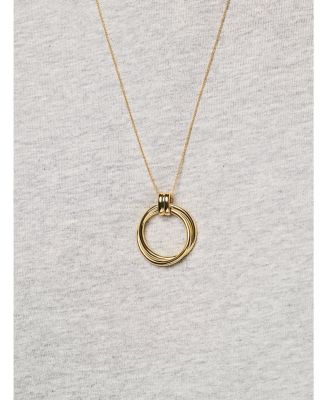 Gold Pendant Necklace - Penny