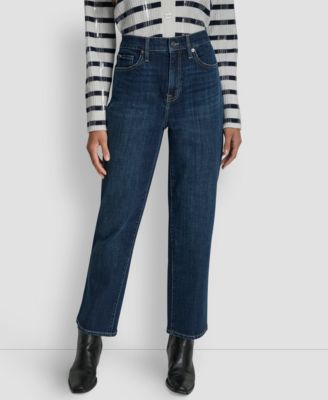 Women's Classic High Rise Straight Jeans