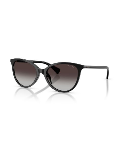 Женские солнцезащитные очки Ralph by Ralph Lauren Round Sunglasses, RA5339U, цвет: Блестящий чёрный