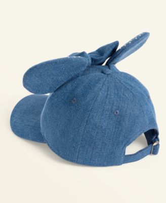 Minnie Mouse Ears Baseball Cap Embellished with Crystals by Swarovski&reg;, Macy's Exclusive