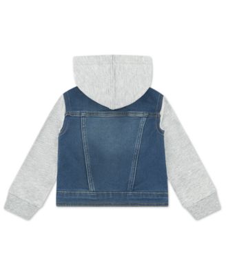 Baby Boys' Hooded Trucker Jacket