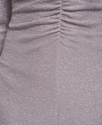 Women's Ruched Long Sleeve Dress