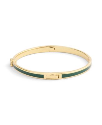 Gold Plated Hinged Bangle Bracelets