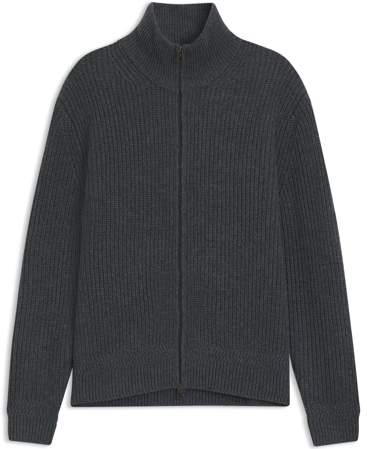 Hugo Boss Boss By  Men's Beckham X Boss Wool Cashmere Zip-up Cardigan In Gray