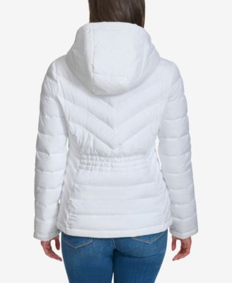 Women's Long Sleeve Hooded Puffer Jacket