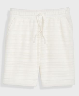 Men's Textured Drawstring 7" Shorts, Macy's Exclusive
