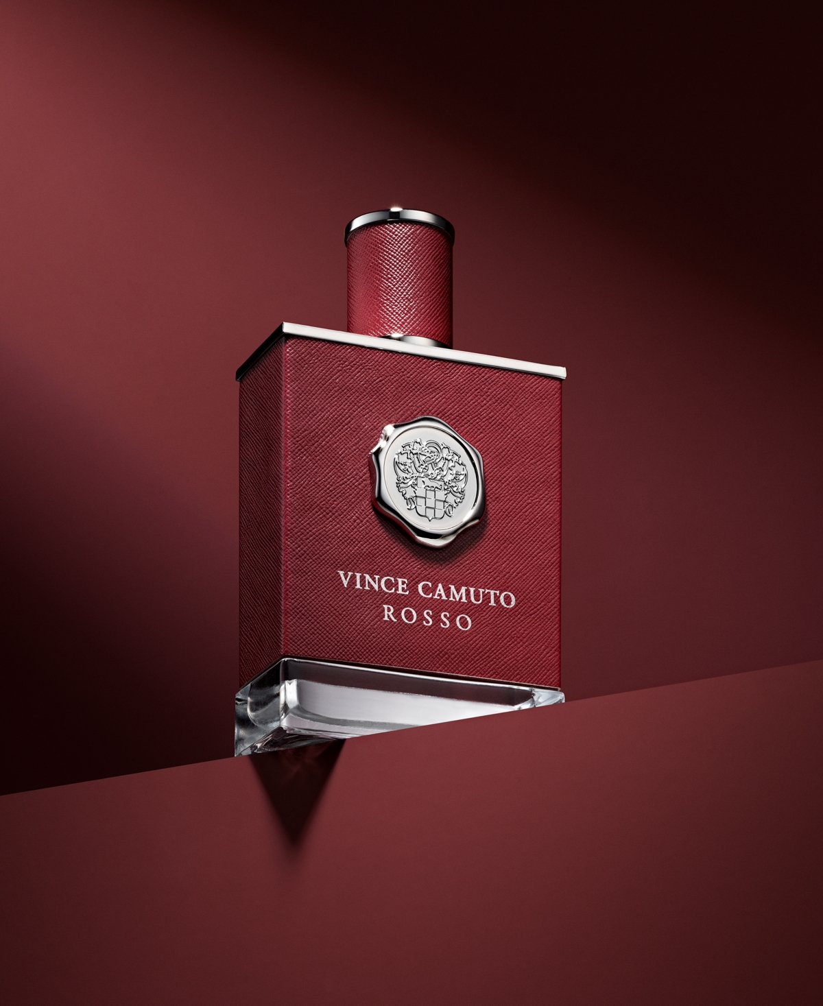 Vince Camuto Men's Rosso Eau De Toilette Fragrance, 3.4 Oz. In Transparent