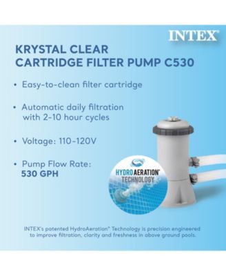 14ft x 33in Rectangular Above Ground Backyard Swimming Pool with Filter