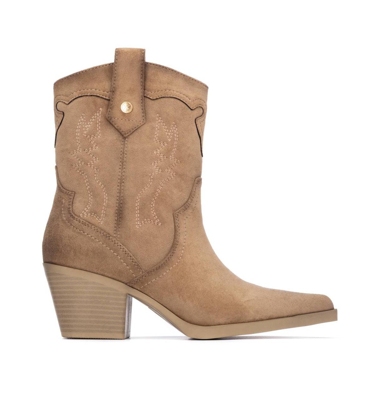 Xti Women's Suede Italian Western Booties By
