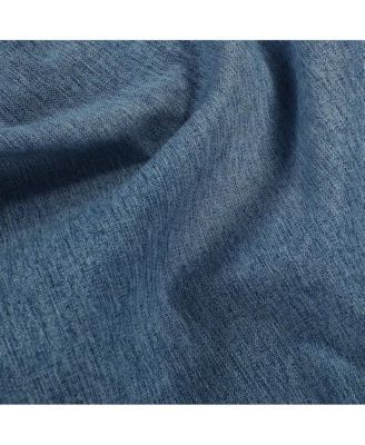 Tufted Sectional Chaise Sofa Sleeper with Storage in Blue