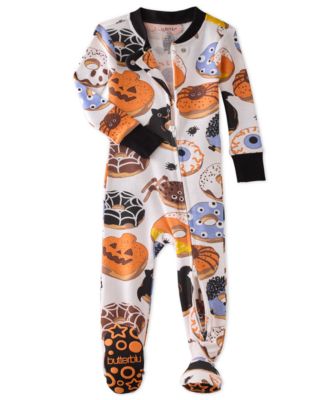 Baby Cruz Halloween Cotton Snug-Fit Footed Pajamas