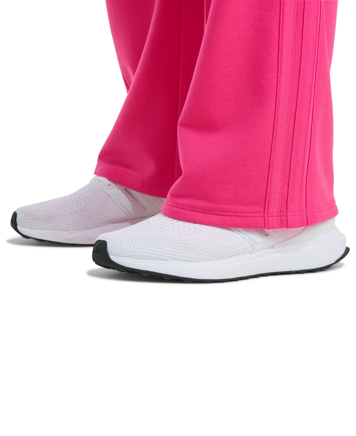 adidas Girls 8-16 Wide Leg Double Knit Pants