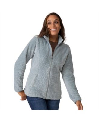 Women's Cable Braided Butter Pile Jacket