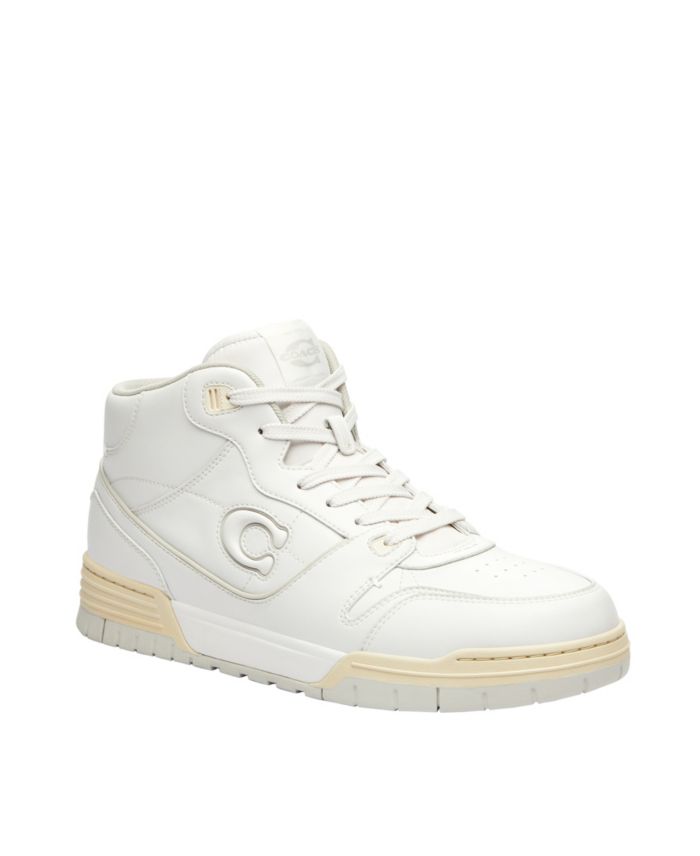 COACH Men's Soho Mid Top Signature Sneakers
