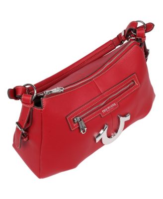 Zip Chain Soft Satchel